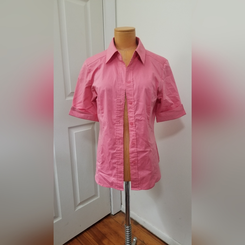 New York & Co 3/4 length Button- down shirt